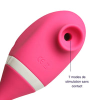 Yummi - 2 in 1 Clitoral Stimulator with Penetrating Vibrating Egg by Mon Amour