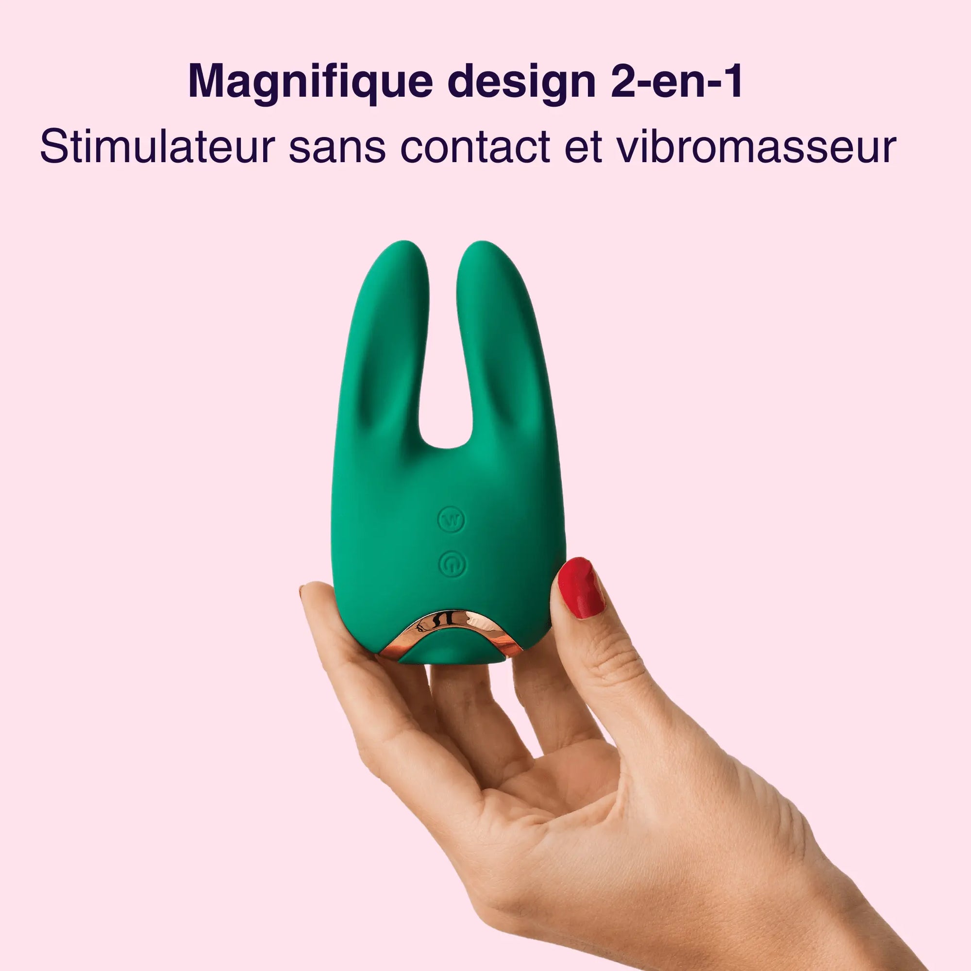 sextoy rabbit 2en1 sans contact vibromasseur clitoridien Mon Amour 