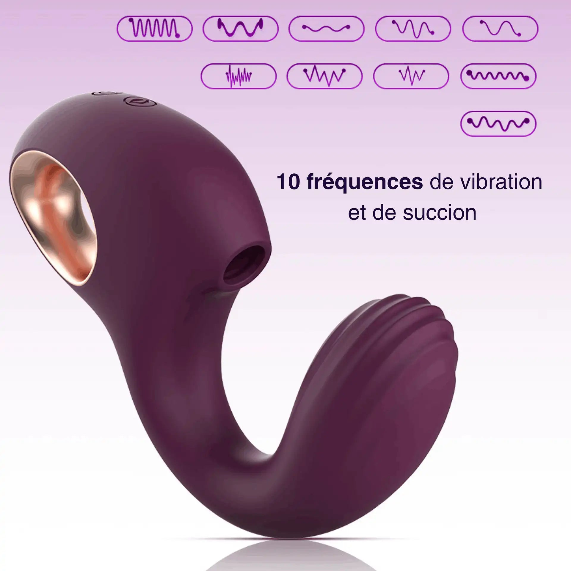 Echo - sextoy 2-en-1 point G & sitmulateur sans contact