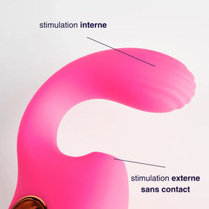 Echo - sextoy 2-en-1 point G & sitmulateur sans contact