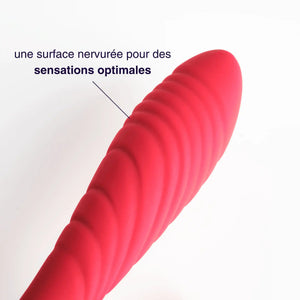 Sena - sextoy rabbit cunnilingus et nervuré