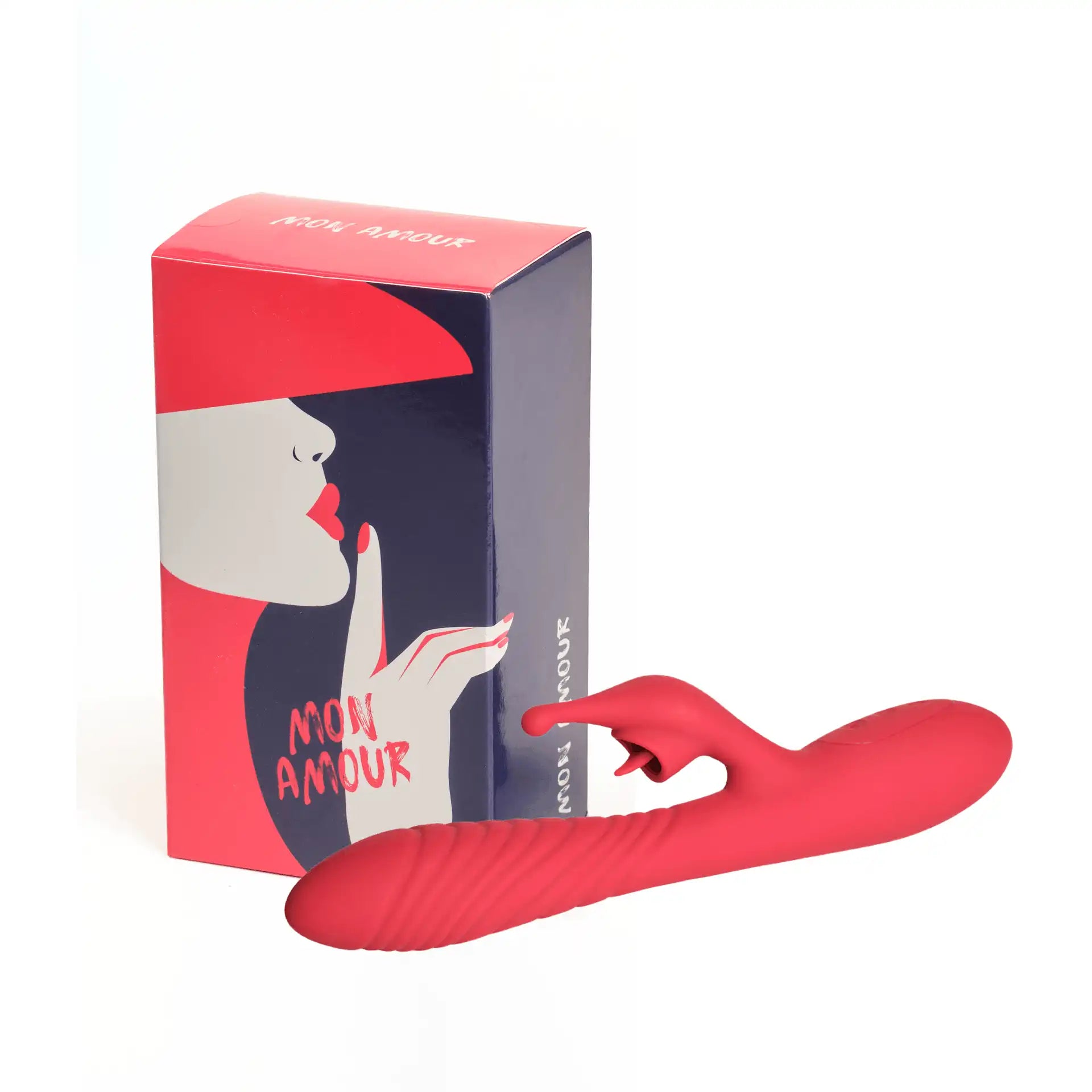 Sena - sextoy rabbit cunnilingus et nervuré