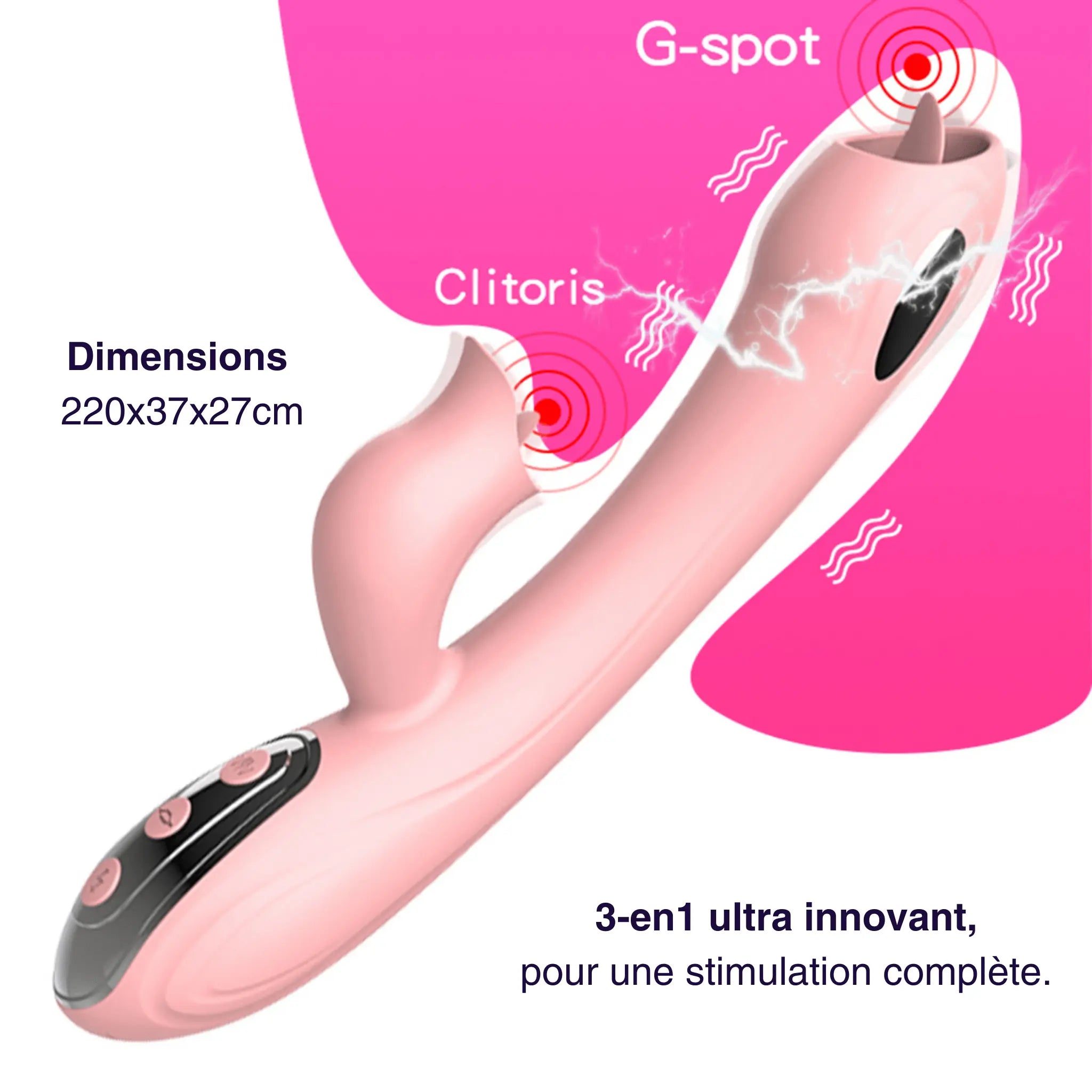 sextoy vibro rabbit silicone Mon Amour