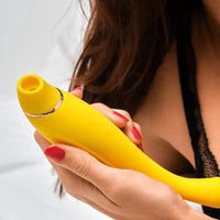 Banana power sex toy estimulador de clítoris 2 en 1 y vibrador de punto G de Mon Amour