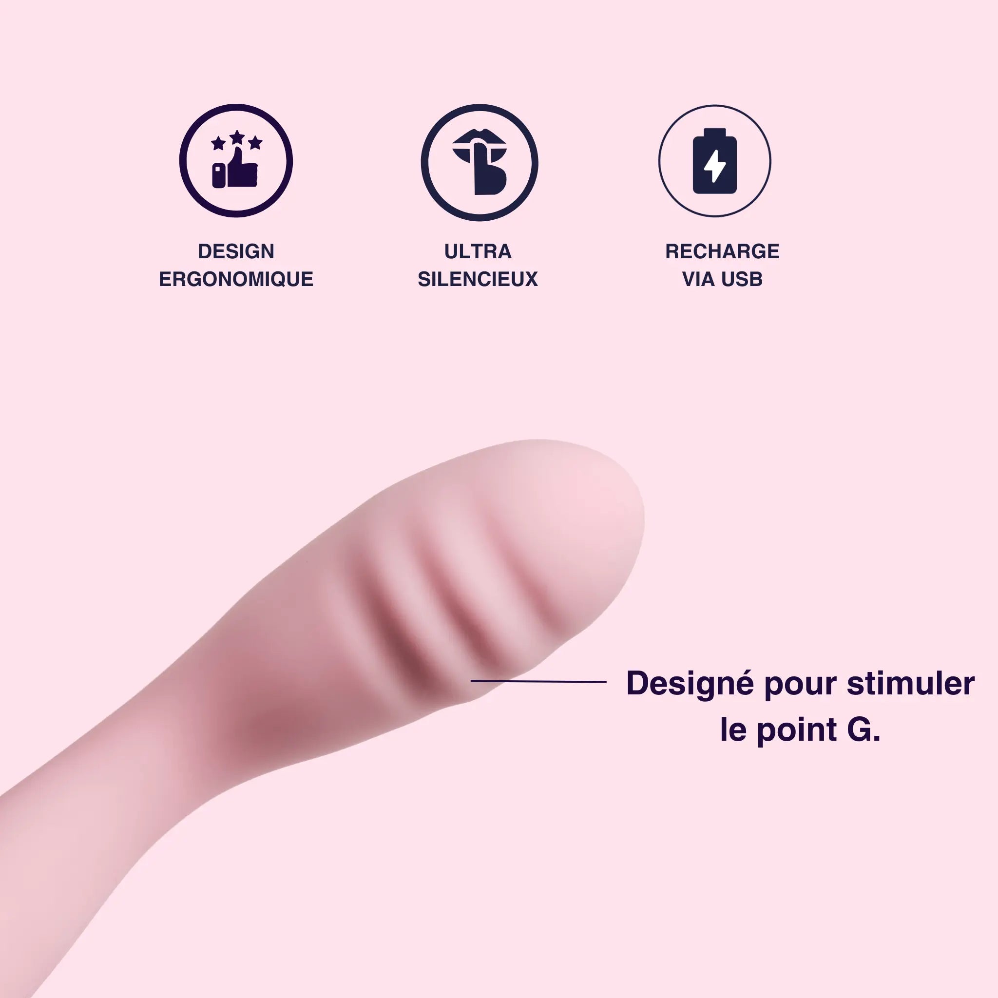 G-vibs, el vibrador de punto G con digitación excepcional de Mon Amour