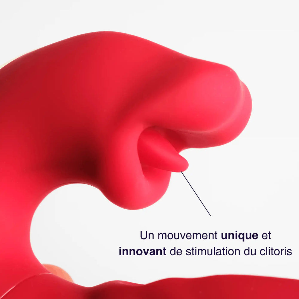 Sora - vibro 3-en-1 point G & clitoris avec tapette