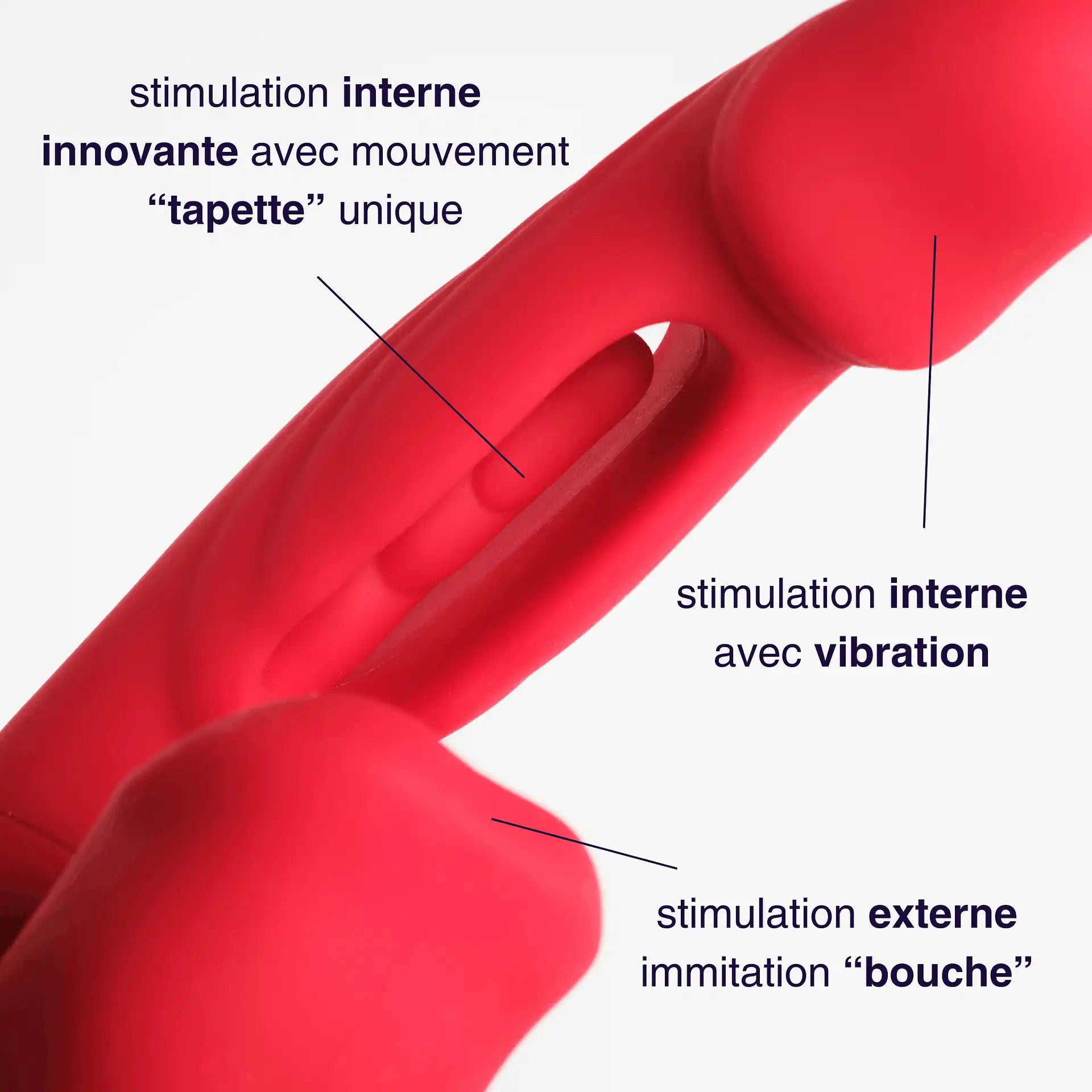 Sora | Vibromasseur Rabbit 3-en-1 lvres & langue | Stimulation clitoridienne Goliate Sora | Vibromasseur Rabbit 3-en-1 lvres & langue | Stimulation clitoridienne Goliate
